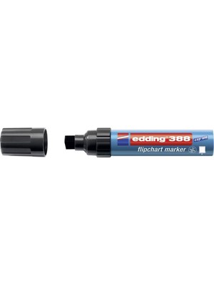 Belirtilmemiş Edding 388 Flipchart Markör - Siyah - 1 Kalem - Ucu 4-12 mm - Yazı Tahtaları Üzerine Yazmak, Ç