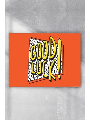 Belirtilmemiş Postermanya (PSTER7056) Şans Good Luck Girişimcilik Poster (50X70CM)
