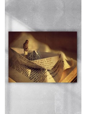 Belirtilmemiş Postermanya (PSTER5668) Sanatsal Kitap Posteri 4(40X60CM)