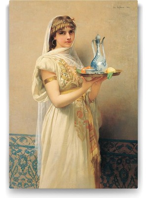 Belirtilmemiş Jules Joseph Lefebvre - Servant Tablosu - 80X125CM