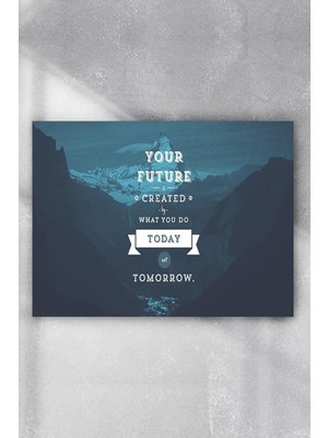 Belirtilmemiş Postermanya (PSTER6788) Your Future Girişimcilik Poster (50X70CM)