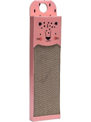 Belirtilmemiş Beeztees Karton Tırmalama, Pembe, 45CM