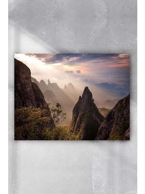 Belirtilmemiş Postermanya (PSTER4039) Dağ Doğa Manzara Poster 2 (90X130CM)