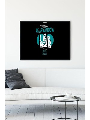 Belirtilmemiş Postermanya (PSTER13094) Film Afişi Çerçeveli Tablo 4 (40X50CM)