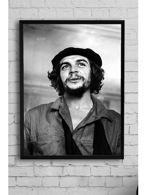 Belirtilmemiş Postermanya (PSTER10536) Che Guevara Çerçeveli Tablo 3 (50X70CM)