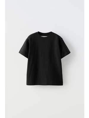 L'aciel Siyah Oversize Tshirt