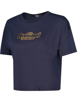 Hummel Hmlsahara T-Shırt S/s Kadın T-Shirt 912338-7459 Dress Blues