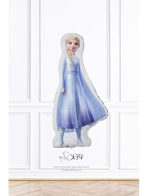 Esranın Dünyası Elsa Folyo Balon Tek Elsa Frozen Folyo Balon