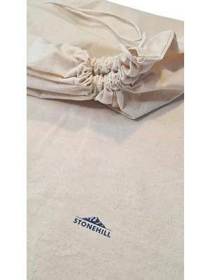 HBMB Store Stonehill Markalı Büyük Boy Pamuk Keten Çanta