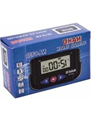Esranın Dünyası Dijital Araç Saati, Mini Masa Saati ve Alarm Özelliği