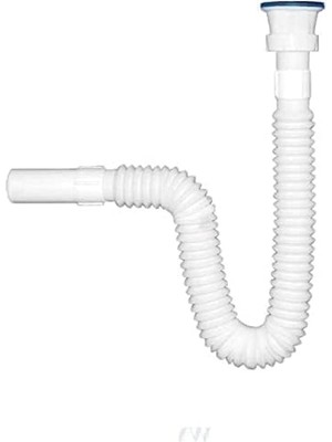 Esranın Dünyası Yüksek Kaliteli Çelik Süzgeçli Lavabo Gider Hortumu - 150 cm