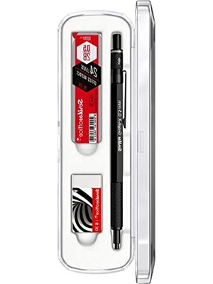 Esranın Dünyası 3'lü Set Mekanik Kalem, Silgi ve 0.5 mm Mat Siyah Kalem