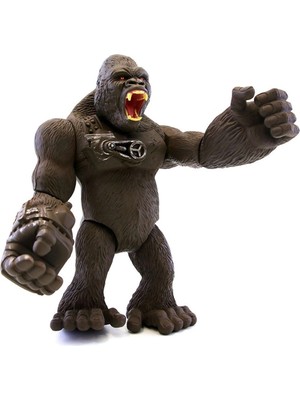 Colezium 37108 Sunman Jurassic Clasega Canar Siber Goril Figürü