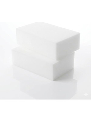 HBMB Store - Melamin Sihirli Sünger, Çizik ve Yazı Silici Sünger, Duvar Temizleme Süngeri, Silgi Sünger Büyük Boy 12X7X3 cm - 2 Adet