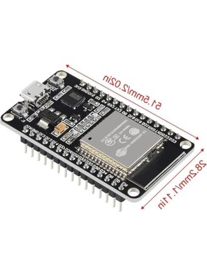 Esranın Dünyası ESP32-WROOM-32 Wifi ve Bluetooth Geliştirme Kartı