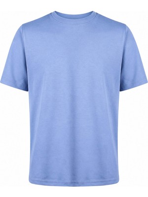 Trender Basic Modal Octavian Buz Mavisi Erkek T-Shirt 226-35