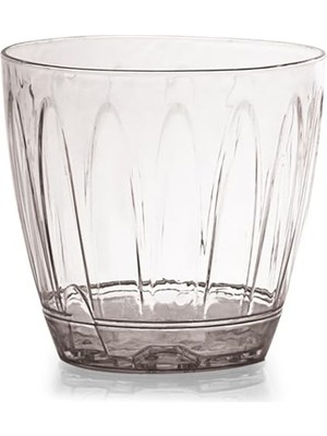 Esranın Dünyası Dekoratif Şeffaf Orkide Saksısı, Modern Tasarım, 3 Litre Hacimli, Sağlam Yapı