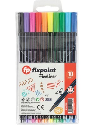 Kısmet Hırdavat Fixpoint Fineliner 10’lu Paket