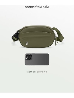 Esranın Dünyası Kadın Bel Çantası/hip Bag Rfıd Korumalı, 1,5 L Küçük Sling Çanta, Göğüs Çantası/bel Çantası/telefon Çantası/omuz Çantası Crossbody, Seyahat, Günlük, Festival, Spor ve Yürüyüş Için