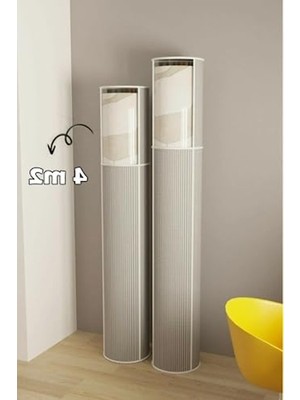 Esranın Dünyası Pencereli Halı Hurcu, 4m² Alan Için Organizer Düzenleyici