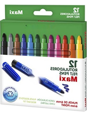 Esranın Dünyası Maxi Keçeli Kalem Seti (12'li)