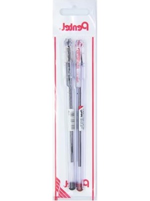 Esranın Dünyası 0.7 mm Siyah-Kırmızı Yağ Bazlı Roller Kalem