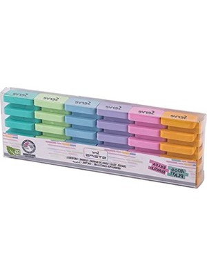 Esranın Dünyası 6'lı Pastel Renkli Steps Silgi Seti