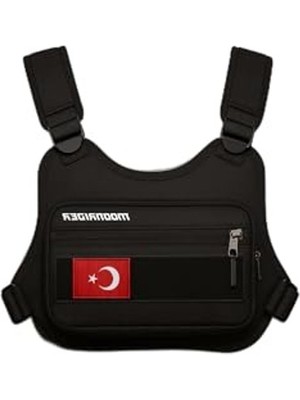 Esranın Dünyası Geniş Hacimli Motosiklet Göğüs Çantası, Yelek Tipi ve Kullanışlı