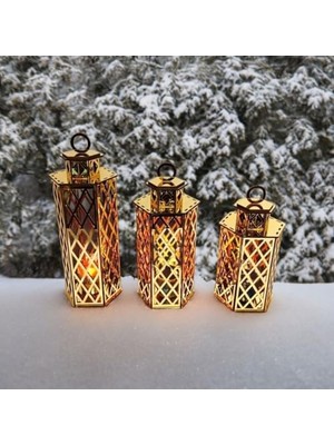 HBMB Store Veher Gold Dekoratif Mumluk