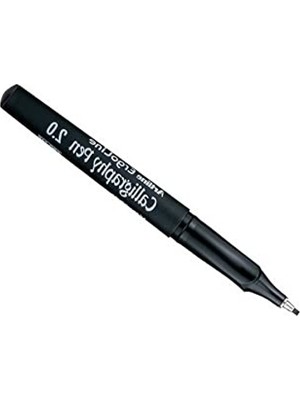 Esranın Dünyası Siyah Kaligrafi Kalemi - 2.0 mm Uç, Yaratıcı Yazım