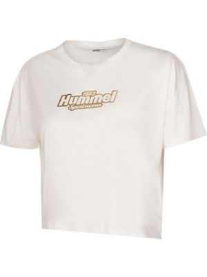 Hummel Hmlsahara T-Shırt S/s Kadın T-Shirt 912338-9157 Egret