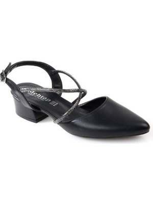 Kuum London Papuçcity Mhtp 02717 3,5 cm Topuklu Kadın Stiletto Ayakkabı
