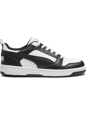 Puma  Rebound V6 Low Beyaz Siyah Kadın Sneaker 406388-01