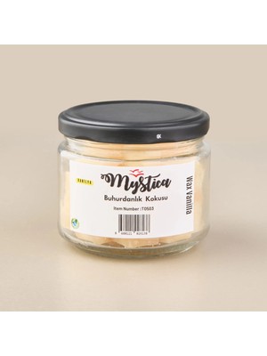 Matmel Wax Vanilla Küp Buhurdanlık Kokusu - Beyaz - 7x9 cm
