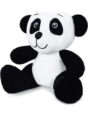 Larskas Ofis Hediyesi Maymun 20-25 cm Figürlü Pelüş Ayıcık, 20 cm Teddy Bear,sevgiliye Hediye,ayı Teddy,peluş Ayıcık,plush Toys, (Panda)