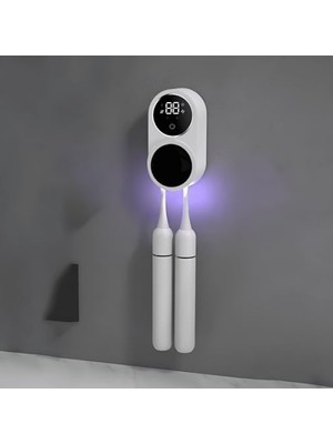 Larskas Şarj Edilebilir Diş Fırçası Tutacağı ve Uv Sterilizatör, 1800MAH