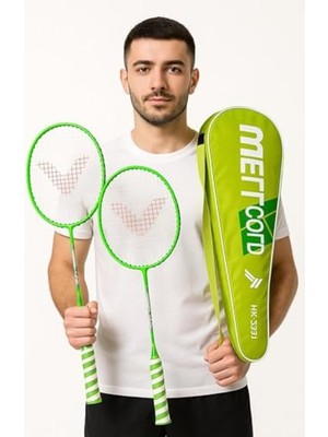 Larskas Çantalı Badminton Raket Seti, 2 Raket, Profesyonel Kullanım