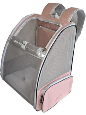 Larskas Pembe Renkli Kedi/köpek Seyahat Çantası, Pratik Kullanım
