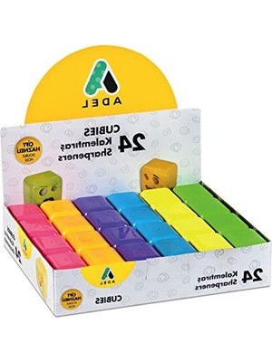Larskas Asorti Renkli Kalemtıraş, Eğlenceli Tasarım
