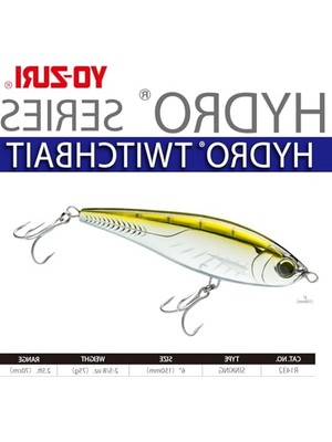 Larskas 150MM Uzunlu Kek Renkli Twitchbait, Su Altında Etkili Çekim