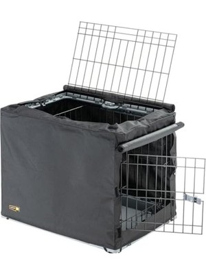 Larskas Katlanabilir Köpek Kafesi - 3 Açıklıklı, 77 x 51 x 55 cm