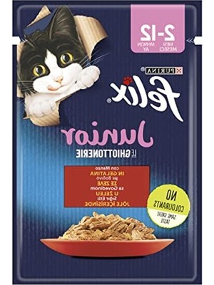 Larskas 85 G Sığır Etli Yaş Kedi Maması - 5 Paket