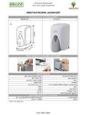 Larskas 500 ml Sıvı Sabun Dispenseri, Siyah Hazneli Şık Tasarım