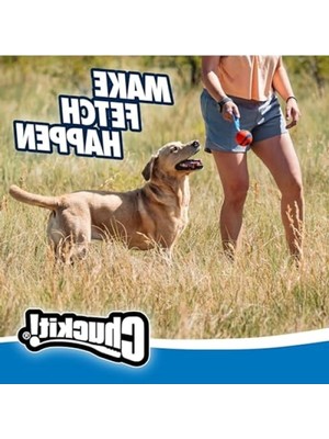 Larskas Ultra Sıçrayabilen Kauçuk Top ve Naylon Çekme Kayışı ile Köpek Oyuncağı