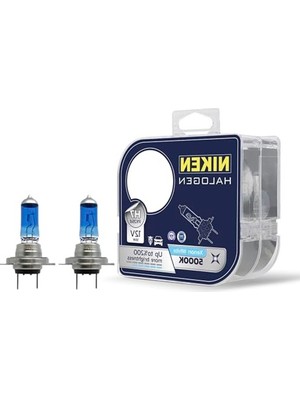 Larskas 12V H7 55W Beyaz Işık Ampul, 5000K, 2 Adet Set