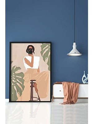 Larskas Dekoratif 50X70 Çerçeveli Tekli Tablo Çerçevesi