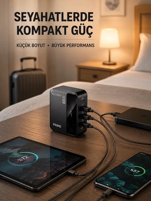 Butik Akıllı Güç Dağılımlı 4 Girişli Şarj Istasyonu