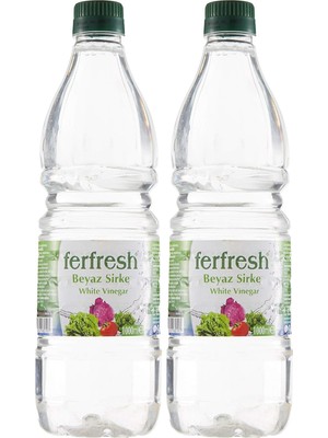Karahanbey Fersan Ferfresh Beyaz Sirke Pet Şişe Yüzde Beş Asit 1000 ml 2li Paket