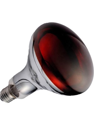 Karahanbey Kızılötesi Isı Lambası Ampulü, Ruby 250W. Kümes Hayvanları, Civcivler, Köpekler, Yavrular, Kediler,