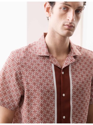 Marks & Spencer Geometrik Desenli Gömlek